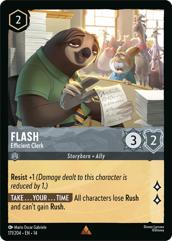Flash - Efficient Clerk | Hyperia City #171/204