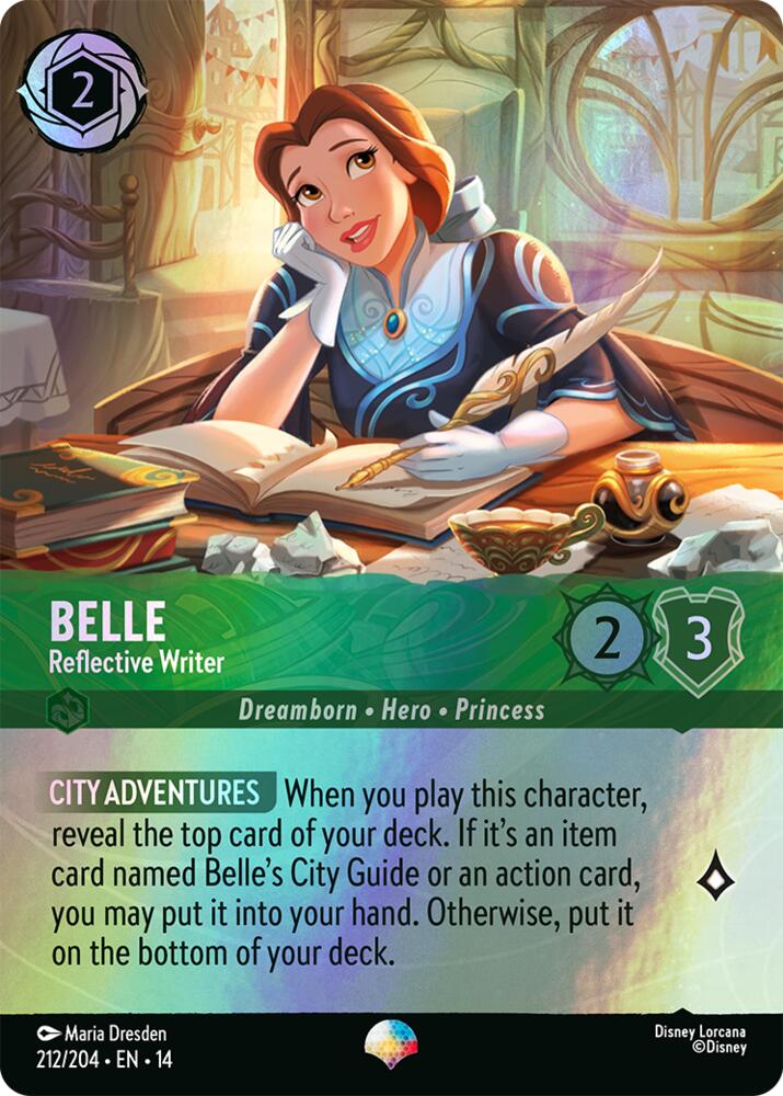 Belle - Reflective Writer (Epic) | Hyperia City #212/204