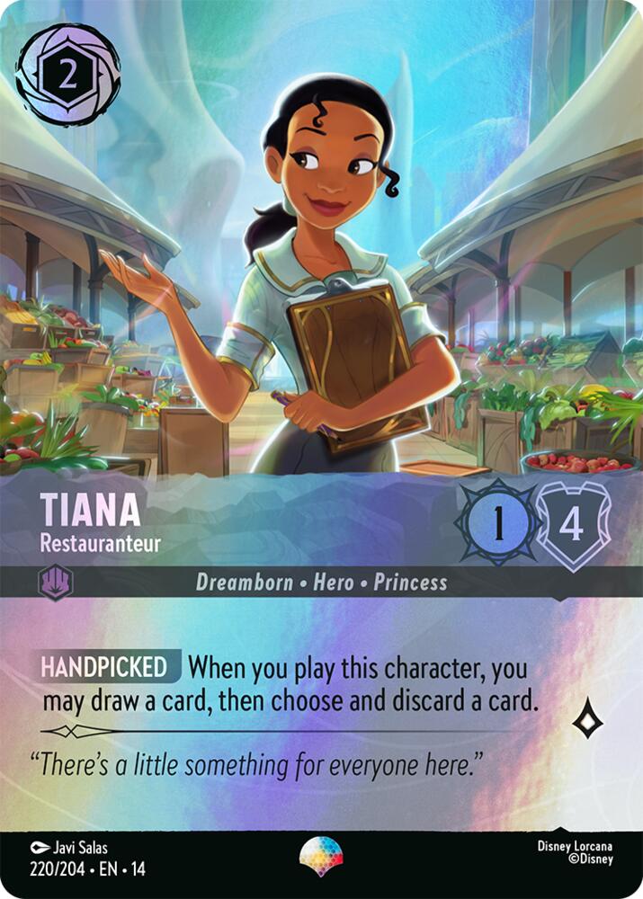 Tiana - Restauranteur (Epic) | Hyperia City #220/204