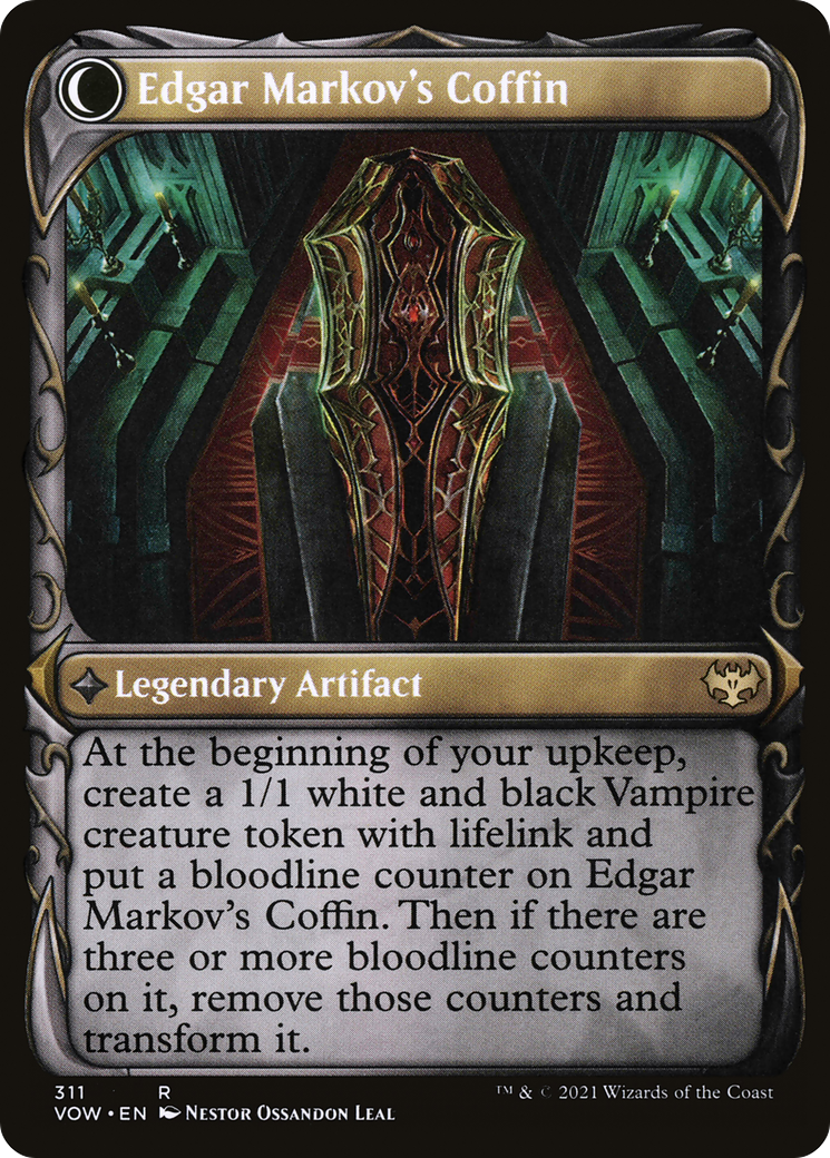Edgar, Charmed Groom // Edgar Markov's Coffin | Innistrad: Crimson Vow #311