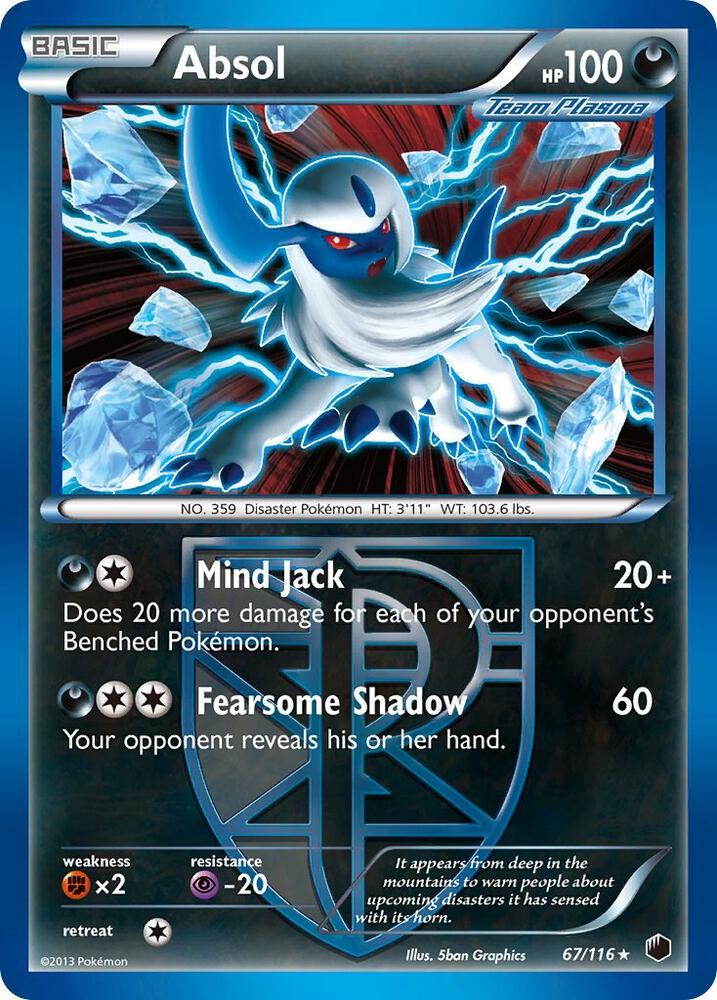 Absol (Team Plasma) | Plasma Freeze #67/116