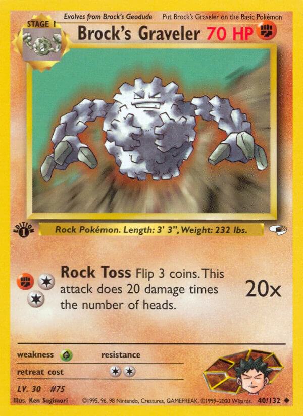 Brock's Graveler | Gym Heroes #040/132