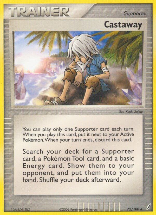 Castaway | EX Crystal Guardians #72/100