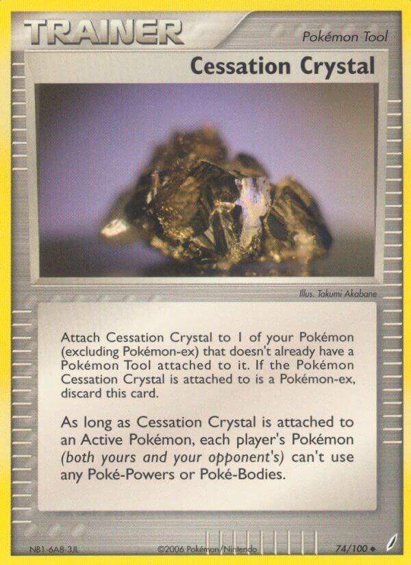 Cessation Crystal | EX Crystal Guardians #74/100