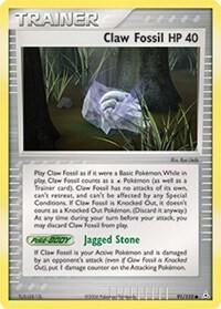 Claw Fossil | EX Holon Phantoms #91/110