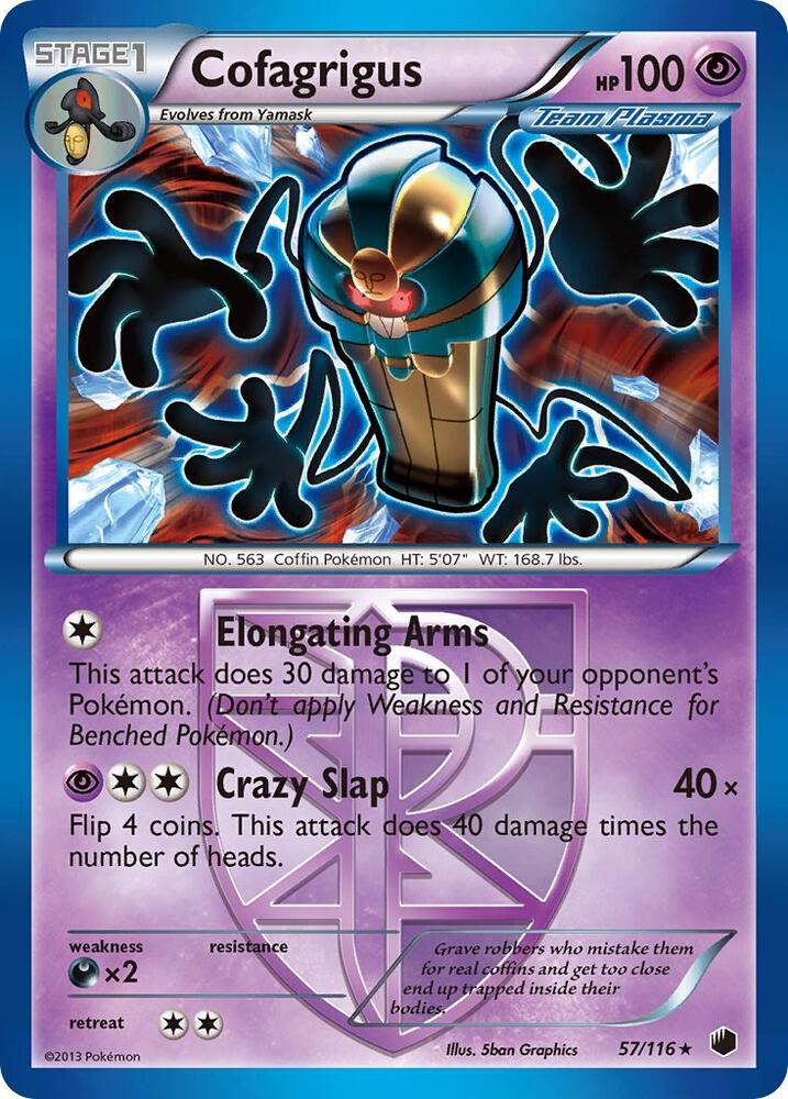 Cofagrigus (Team Plasma) (57) | Plasma Freeze #57/116