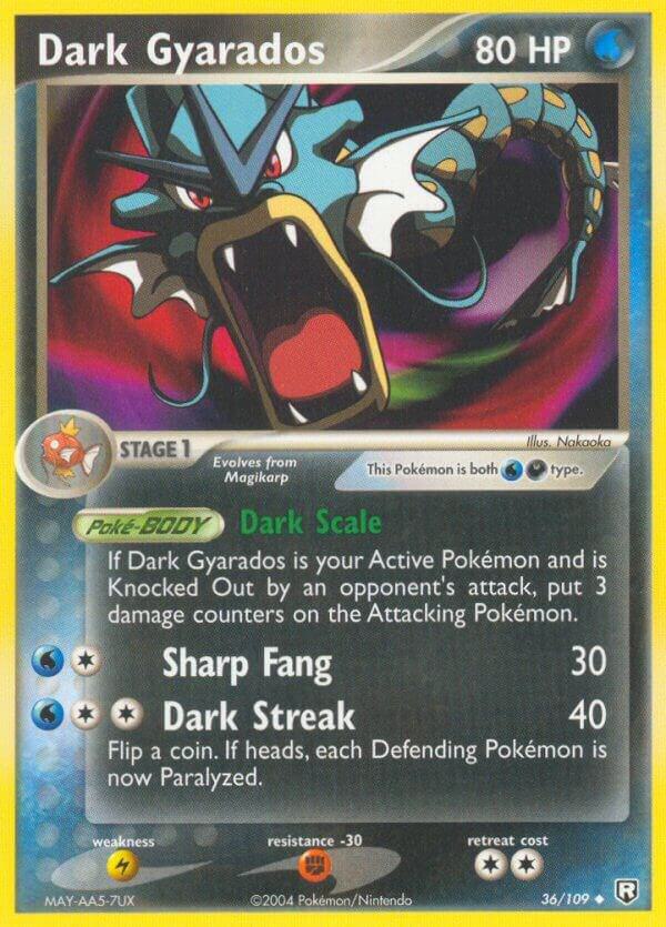 Dark Gyarados | Team Rocket Returns #36/109