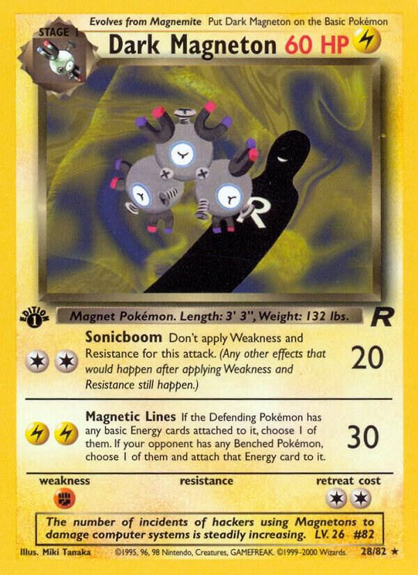 Dark Magneton (28) | Team Rocket #28/82