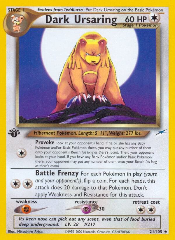 Dark Ursaring | Neo Destiny #021/105