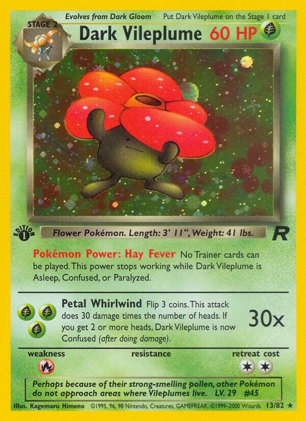 Dark Vileplume (13) | Team Rocket #13/82