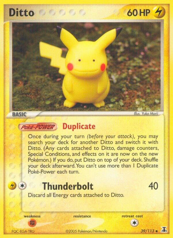 Ditto - 039/113 (Pikachu) | EX Delta Species #39/113