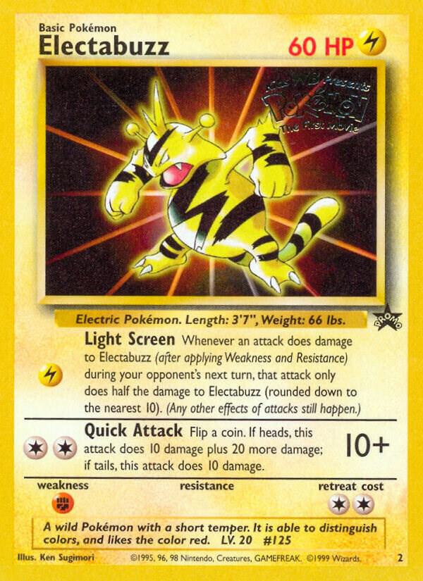 Electabuzz (Movie Promo) | WoTC Promo #02/53