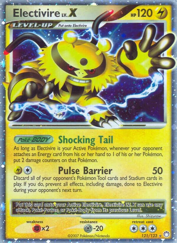 Electivire LV.X | Mysterious Treasures #121/123