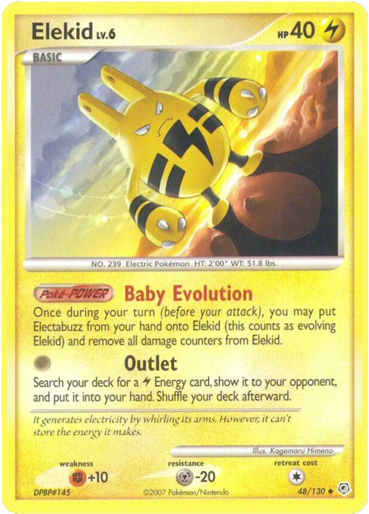 Elekid | Diamond and Pearl #48/130