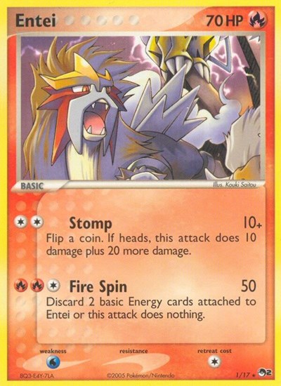 Entei | POP Series 2 #001/017