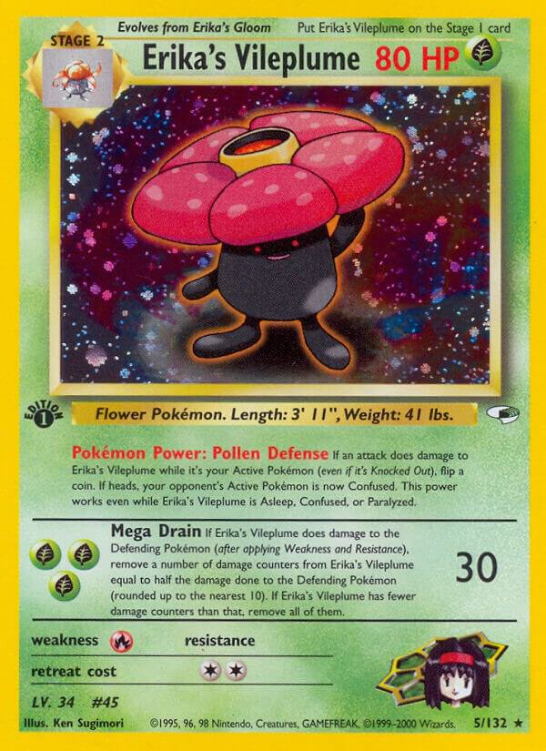 Erika's Vileplume | Gym Heroes #005/132