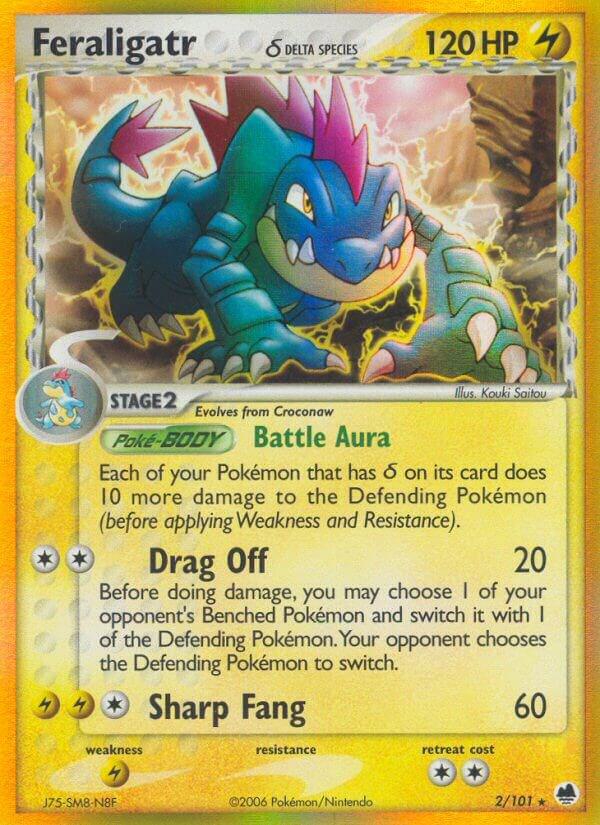 Feraligatr (Delta Species) | Dragon Frontiers #2/101