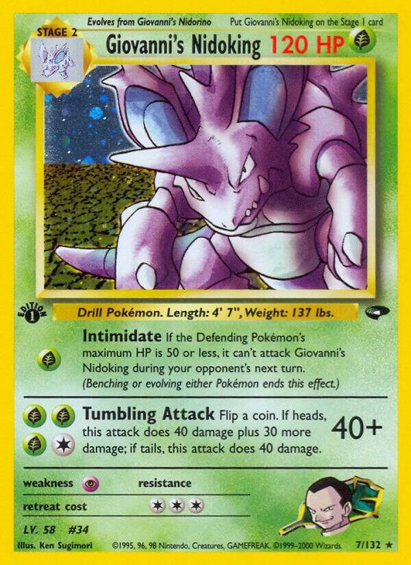 Giovanni's Nidoking | Gym Challenge #007/132