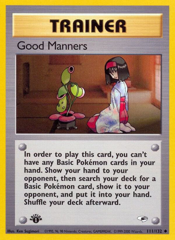 Good Manners | Gym Heroes #111/132