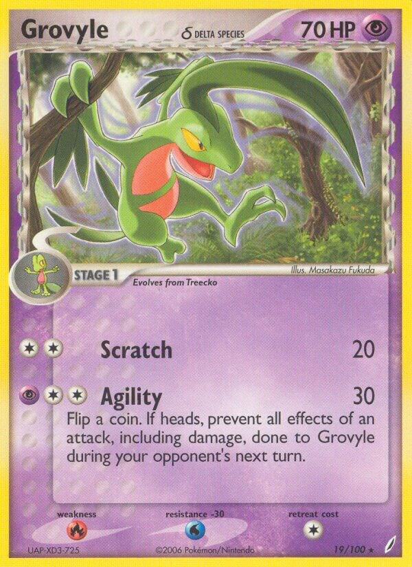 Grovyle (Delta Species) | EX Crystal Guardians #19/100