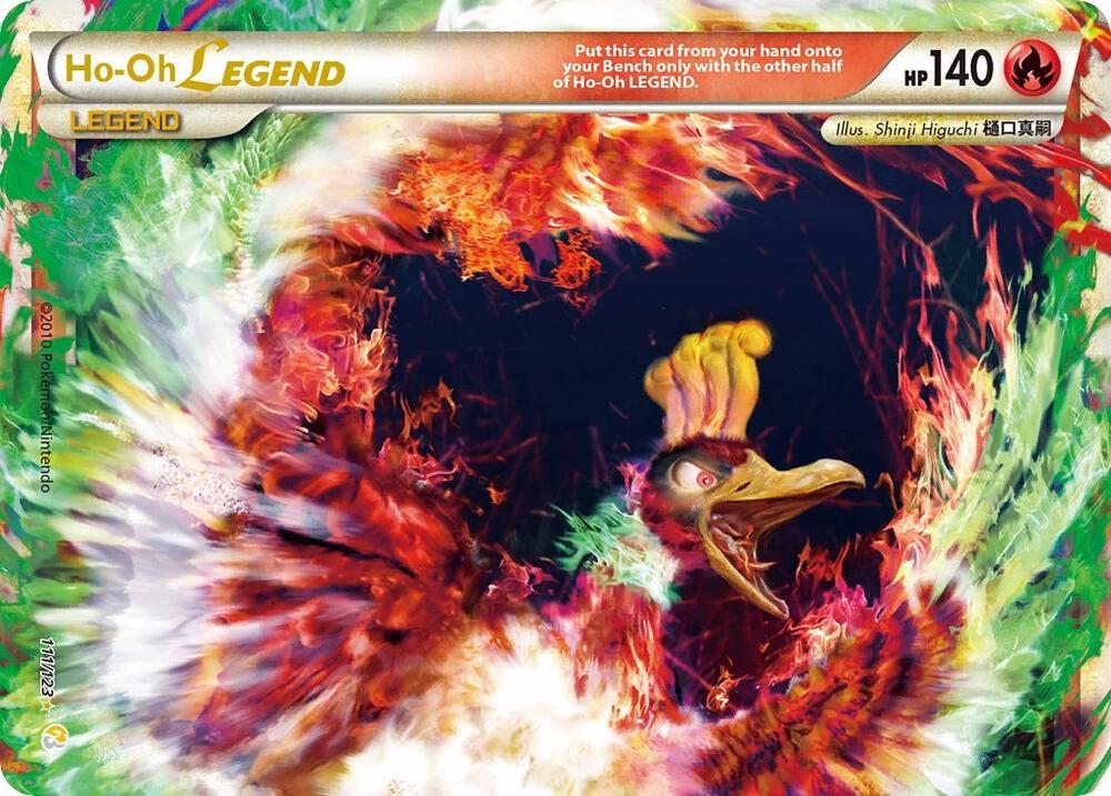 Ho-Oh Legend (Top) | HeartGold SoulSilver #111/123