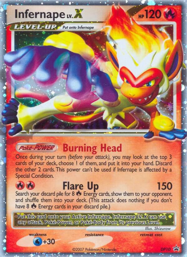 Infernape LV.X - DP10 | Diamond and Pearl Promos #DP10