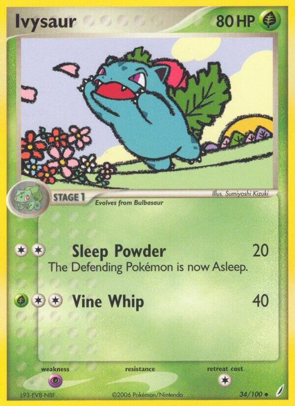 Ivysaur - 034/100 | EX Crystal Guardians #34/100