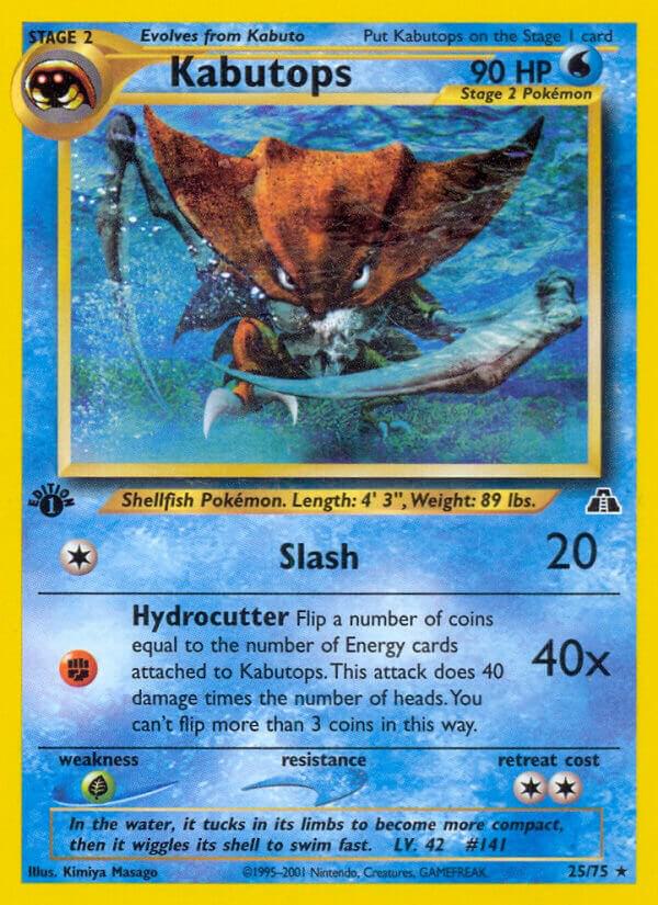 Kabutops (25) | Neo Discovery #25/75