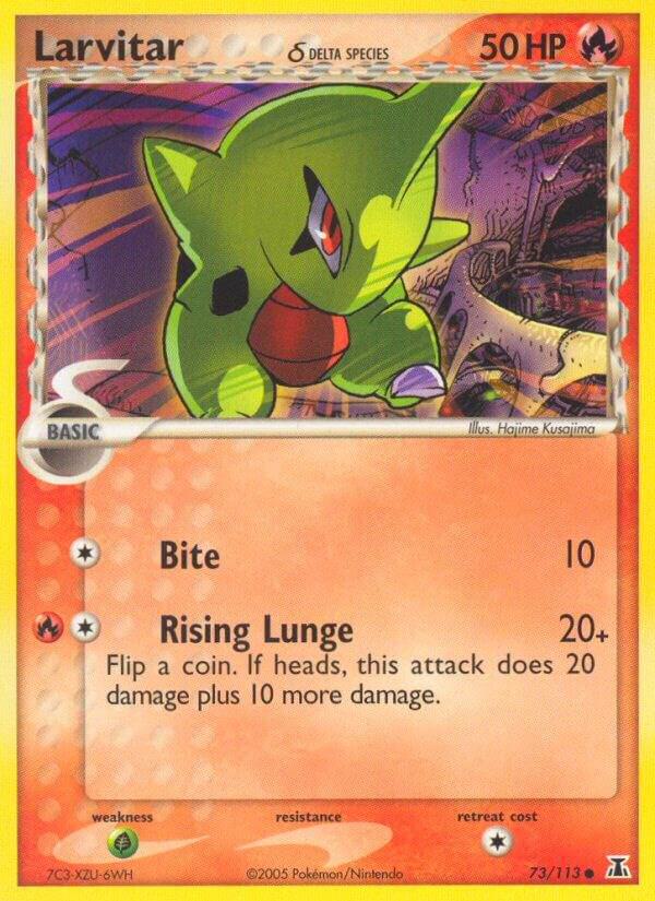 Larvitar (Delta Species) | EX Delta Species #73/113
