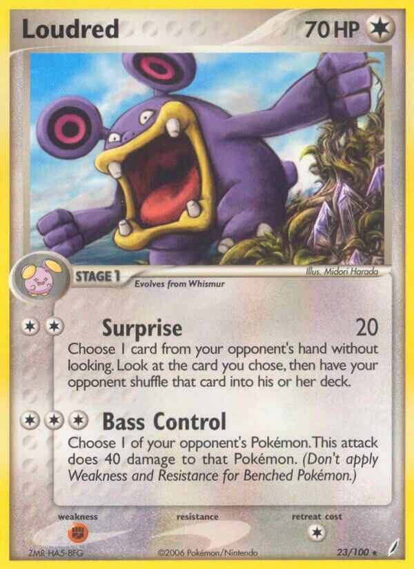 Loudred | EX Crystal Guardians #23/100