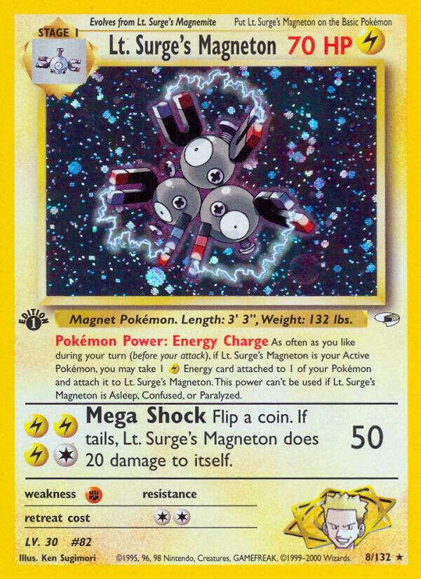 Lt. Surge's Magneton | Gym Heroes #008/132