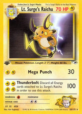 Lt. Surge's Raichu | Gym Heroes #028/132