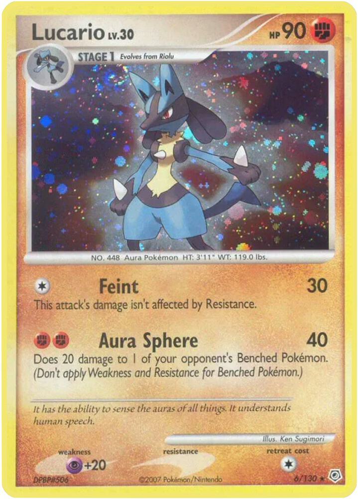 Lucario | Diamond and Pearl #6/130