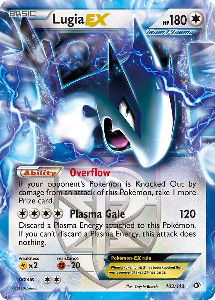 Lugia EX (Team Plasma) | Legendary Treasures #102/113