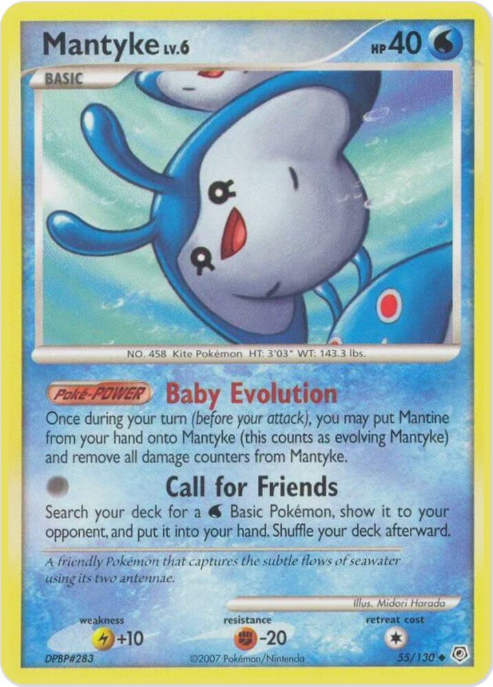 Mantyke | Diamond and Pearl #55/130