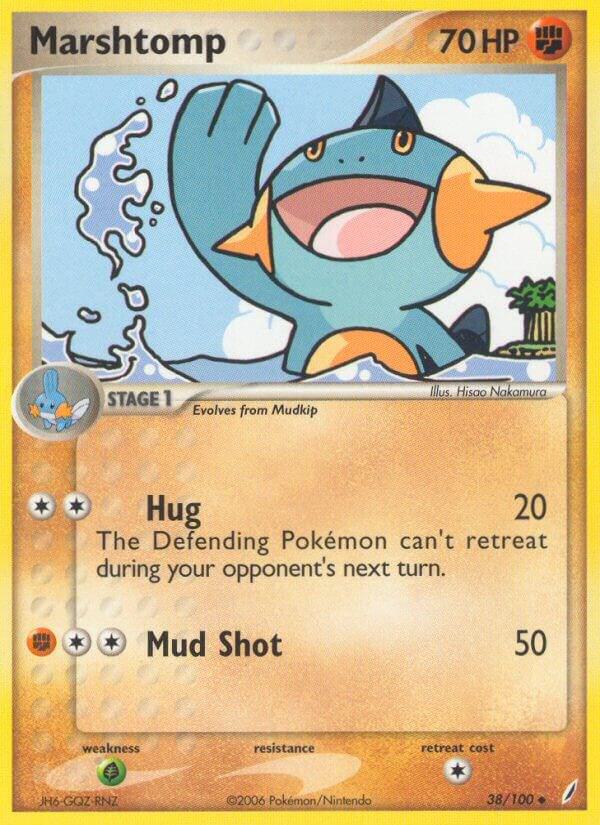 Marshtomp - 038/100 | EX Crystal Guardians #38/100