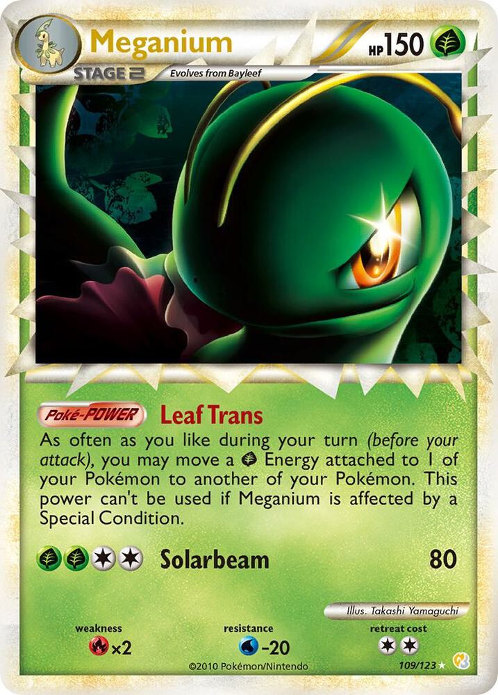 Meganium (Prime) | HeartGold SoulSilver #109/123