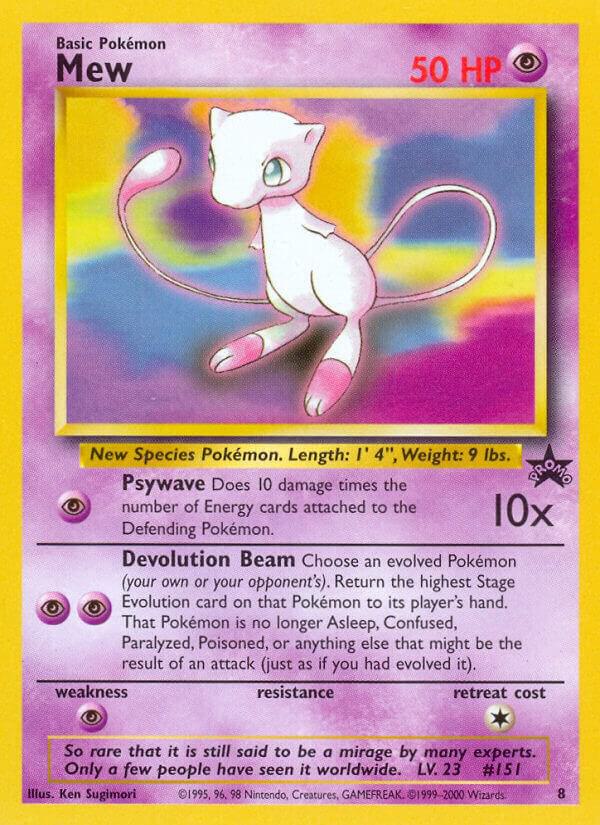 Mew (8) | WoTC Promo #08/53