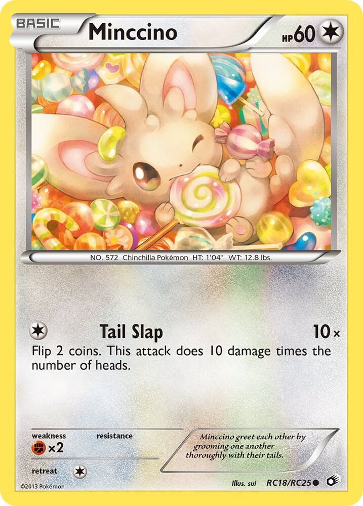 Minccino | Legendary Treasures: Radiant Collection #RC18/RC25
