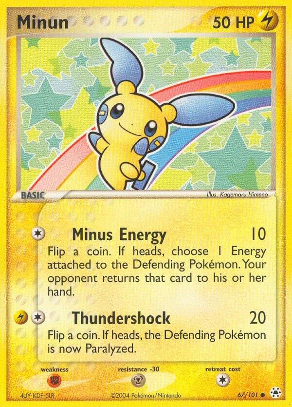 Minun | EX Hidden Legends #67/101