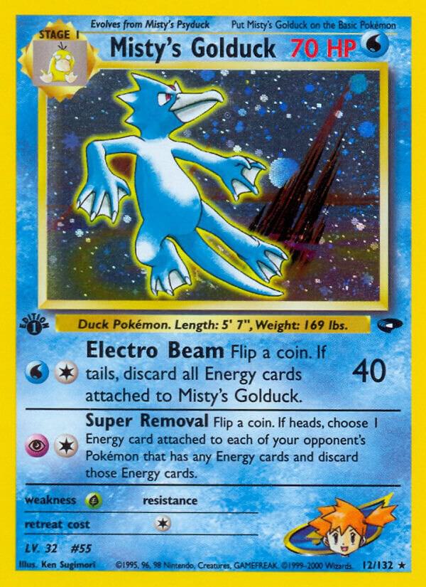 Misty's Golduck | Gym Challenge #012/132