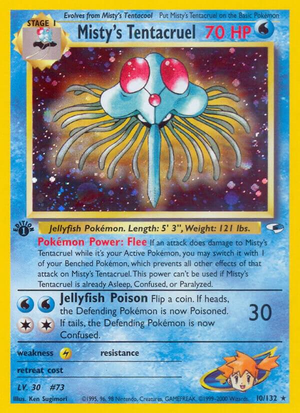 Misty's Tentacruel | Gym Heroes #010/132