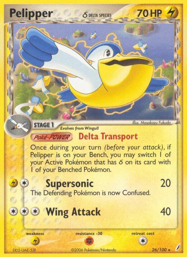 Pelipper (Delta Species) | EX Crystal Guardians #26/100