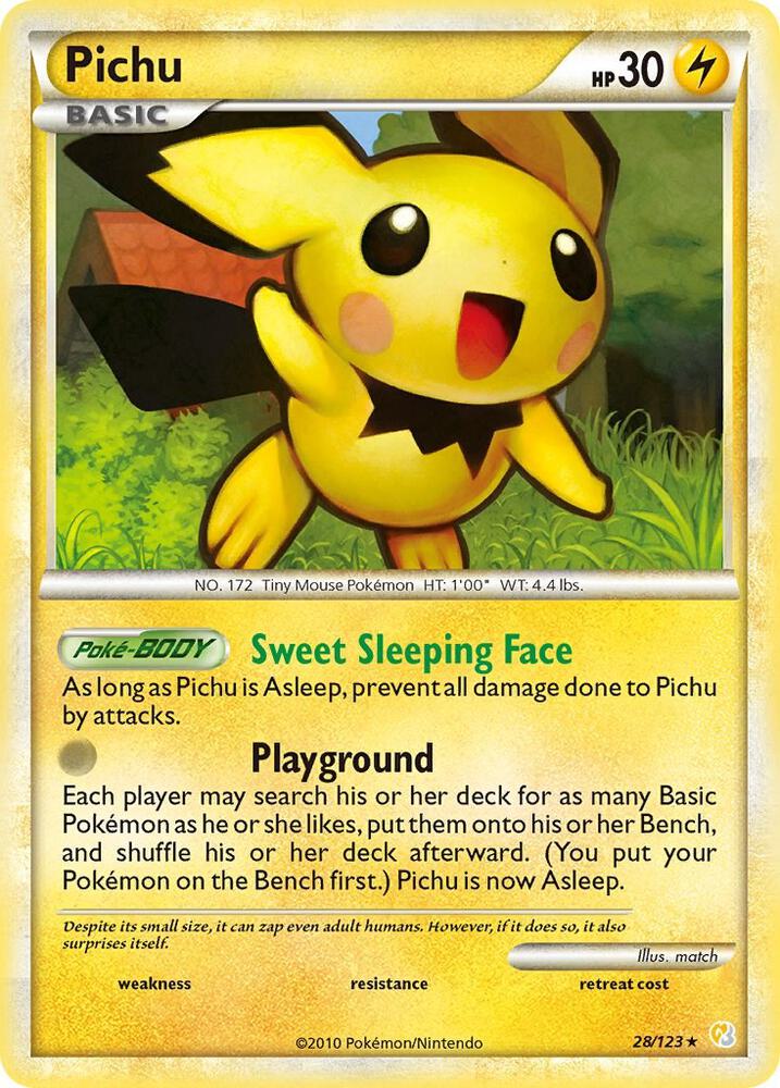 Pichu | HeartGold SoulSilver #28/123