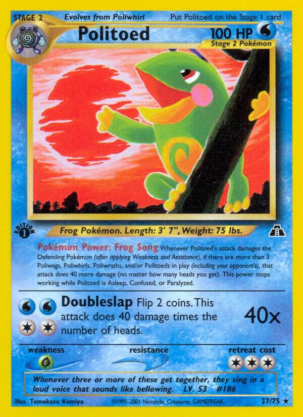 Politoed (27) | Neo Discovery #27/75