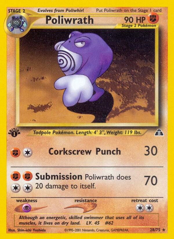 Poliwrath (28) | Neo Discovery #28/75