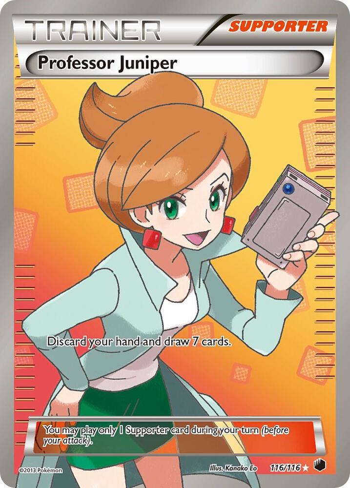 Professor Juniper (116 Full Art) | Plasma Freeze #116/116