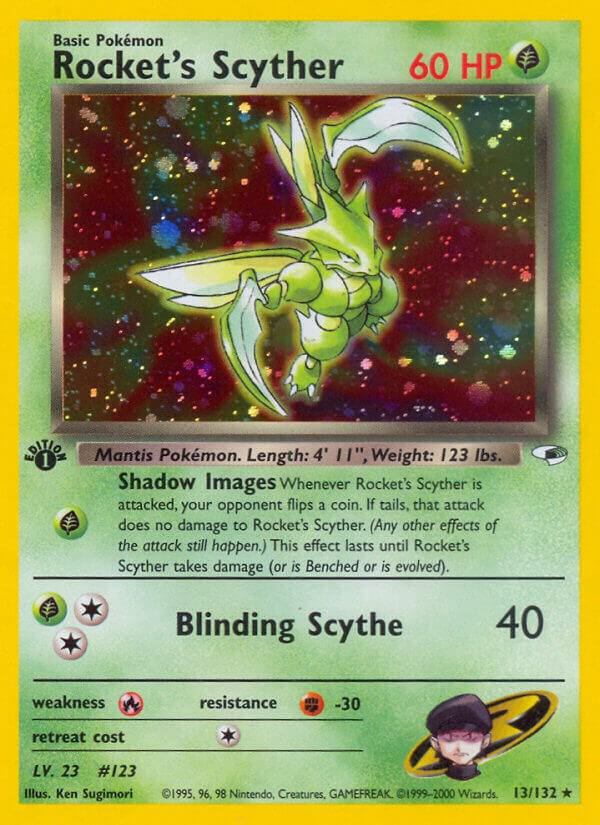 Rocket's Scyther | Gym Heroes #013/132