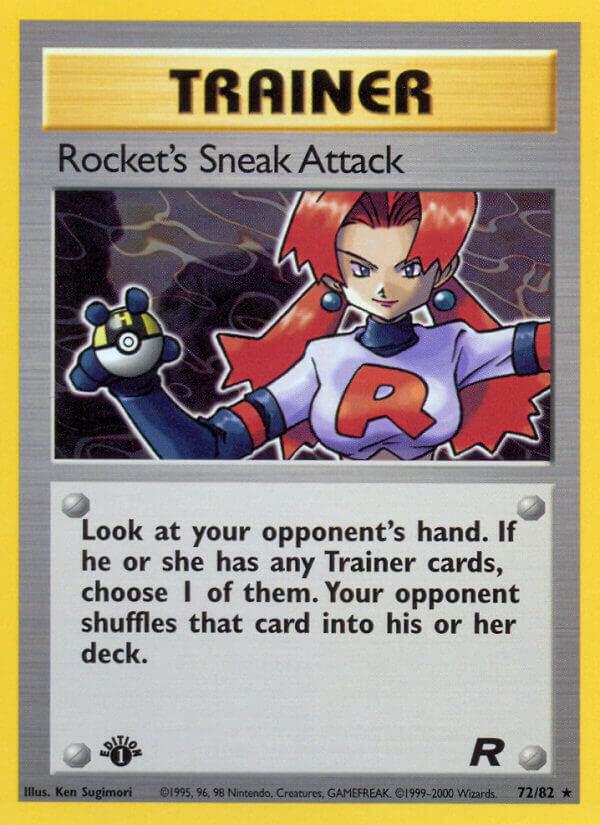 Rocket's Sneak Attack (72) | Team Rocket #72/82