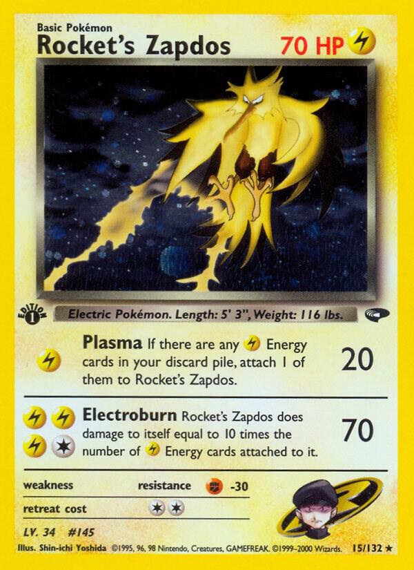 Rocket's Zapdos | Gym Challenge #015/132